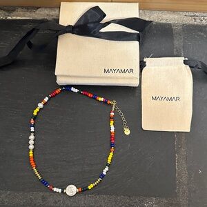 MAYAMAR Multicolor Beaded Necklace